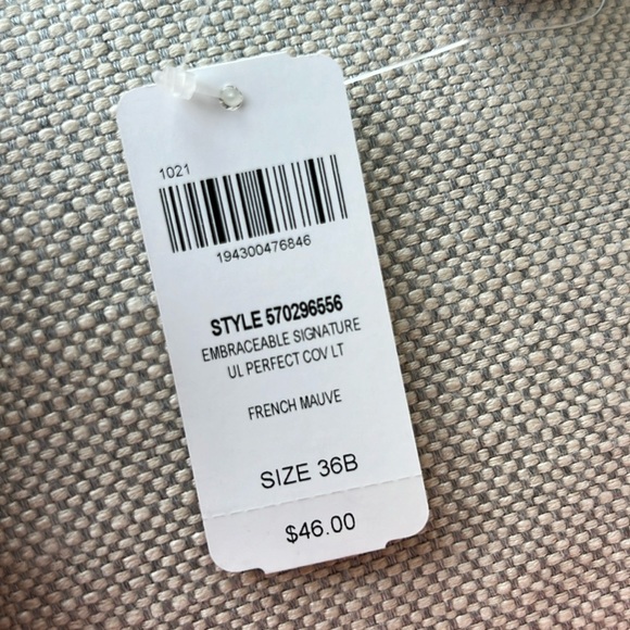 Embraceable Signature Lace Unlined Perfect Coverage Bra - Picture 8 of 10